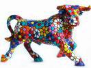 Flower Mosaic Bull. 24cm 41.529€ #5057947609