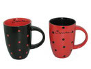 Red Mug Black Dots and Black Mug Red Dots 6.500€ #5004592998G8888