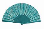 Turquoise Lace Ceremony Fan. Ref.6820 19.840€ #503286820