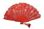 Handbag fan for Ceremony in Coral colour. Ref. 1469 19.750€ #503281469CRL