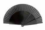 Plain black wooden fan 3.020€ #503285300NG