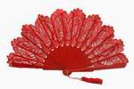 Red Lace Fan for Ceremony. Ref. 1930 26.940€ #503281930