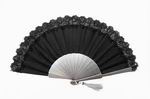 Black Lace and Sequin Fan for Celebrations 26.940€ #503281910