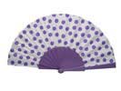 Polka Dots Fan With White Background And  Purple Dots 3.970€ #50032Y480LMRDO