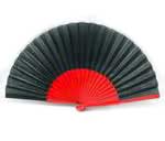 Red Wood Fan With Black Fabric 5.300€ #505406105RJNG