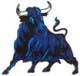 Blue bull - Sticker 3.020€ #508545108