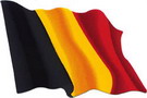 ステッカー　国旗シリーズ　ベルギー 1.300€ #508540BLG