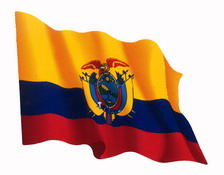 Ecuador flag sticker