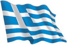 ステッカー　国旗シリーズ　ギリシャ 1.300€ #508540GRC