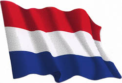Netherlands flag sticker