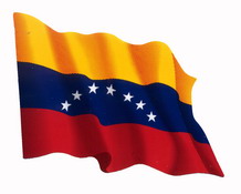 Autocollant du drapeau venezuelien