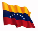 ステッカー　国旗シリーズ　ベネズエラ 1.300€ #508540VNZ