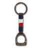 Stirrup Keyring With French Flag on Brown Leather 5.950€ #503110266TM