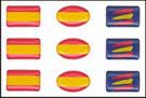 Spanish flag for mobile - Stickers 3.510€ #508547016