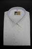 男性用ホワイト・ワイシャツ　プリ－ツ飾り、コード刺繍. Mod.M40 29.670€ #50026M40