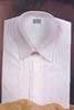 White Shirt for Man With Double Embroidered Strip.Mod.M60