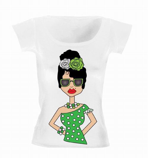 Original Flamenca woman with Sunglasses T-Shirt