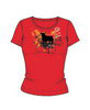 Osborne bull T-shirt red nature for woman 13.510€ #50059460113540