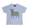 Camiseta para mujer. Toros de colores de Osborne. Blanca 13.510€ #50059460100715