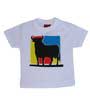 T-shirt Taureau Osborne Carré blanc. Enfant 9.500€ #50059210102515