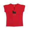 Glitter Osborne bull t-shirt for women. Red 13.500€ #50059460102901