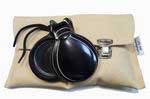 Black and White Grained Professional Fiberglass Castanets with V-shaped Ear 99.174€ #50174114211
