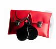 Castañuela Fibra Negra Veteada en Rojo Doble Caja. Castañuelas del Sur 103.306€ #50174114222