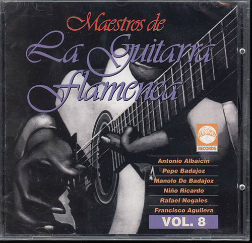 CD　Maestros de la Guitarra Flamenca - Vol. 8