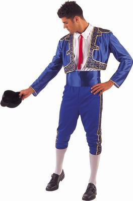 Disfraz Torero Matador Manolete. Azul