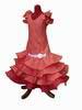 Flamenca Outfit for Girl. Sevilla Model in Red