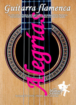 Manuel Salado: Guitarra Flamenca. Vol 3 Alegrías. Dvd+Cd