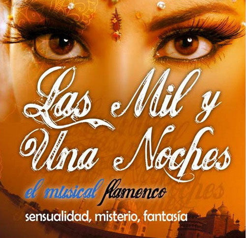 Les Mille et une nuits. Le Musical Flamenco. Tito Losada. Dvd Pal