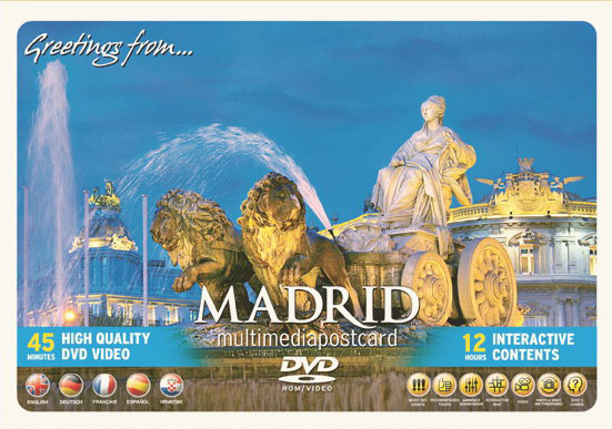 DVD　Madrid. Multimedia Postcard Dvd