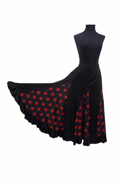 Falda flamenco de quillas - Falda Español - Faldas flamencas de MUJER<