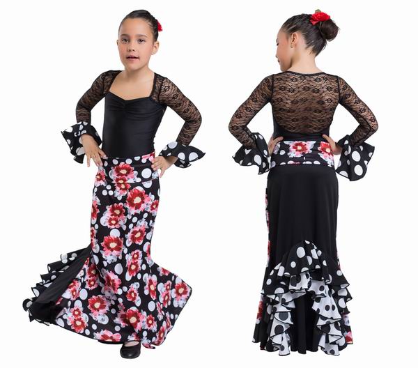 Falda Flamenca 5 Piezas de Happy Dance para Comprar Online - Faldas