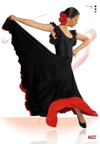 Faldas para Baile Flamenco Happy Dance para Niñas.  Ref.EF308PE30PS13PS82PS83, Faldas de flamenco para niñas