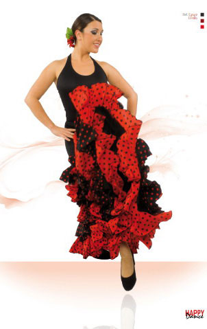 Faldas para Baile Flamenco Happy Dance Ref.EF085PS13PS70PS63