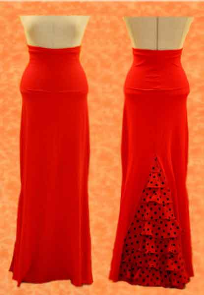 Flamenco Skirt: Model Conservatorio