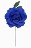 Grande rose bleue en tissu. 15cm 3.020€ #50034415021AZLN