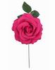 Grande rose fuschia en tissu. 15cm 3.020€ #50034415021FX