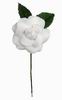 Fleur de flamenco blanche pour fillette. 7cm 1.820€ #50034ROSANINABCO