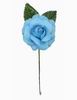 Blue Flamenca Flower For Little Girl. 7cm.