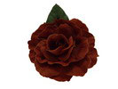 フラメンコ・コサージュ（花）　バラ　カラー:赤褐色 5.500€ #50223FERIATJ