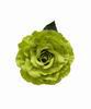 Flamenco flowers in fabric. Pistachio Green. 14cm 5.500€ #50223FERIAPISTACHO