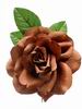 Fabric Flamenca Flower. Brown Toscana. 13.5 cm 7.600€ #5065758265MRRN