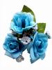 Bouquet of Flamenco Flowers for Girls. Turquoise Caracola 4.000€ #50657234TRQS