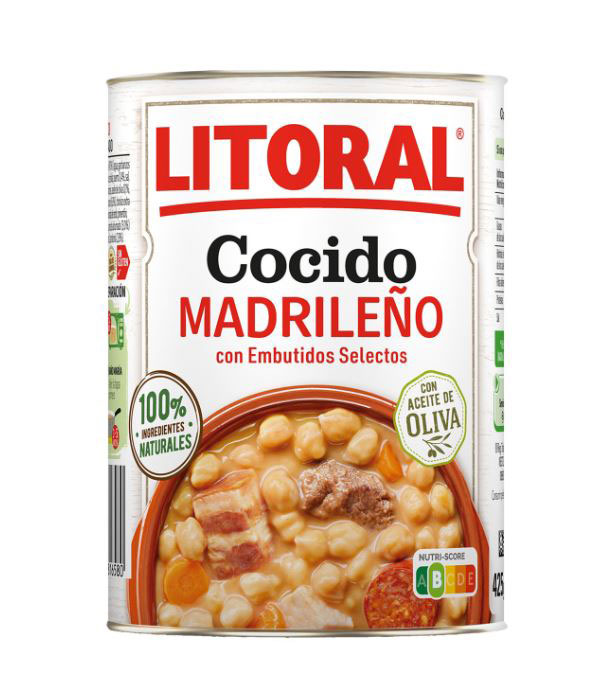 缶詰マメ料理　Cocido - Litoral