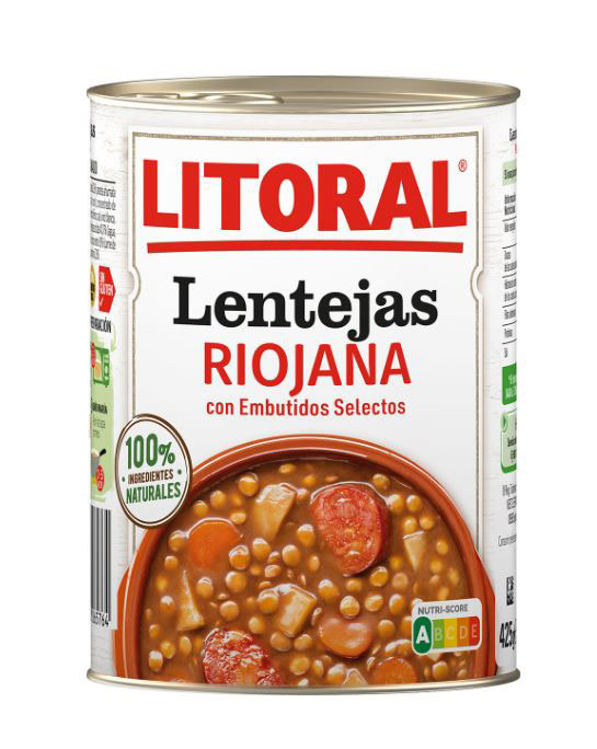 缶詰マメ料理　Lentils from the Rioja - Litoral