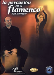 書籍教材CD付き　『La percusion en el flamenco』Nan Mercader