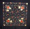 Handmade Embroidered Shawl of Natural Silk. Ref. 1011163NG 380.165€ #500351011163NG